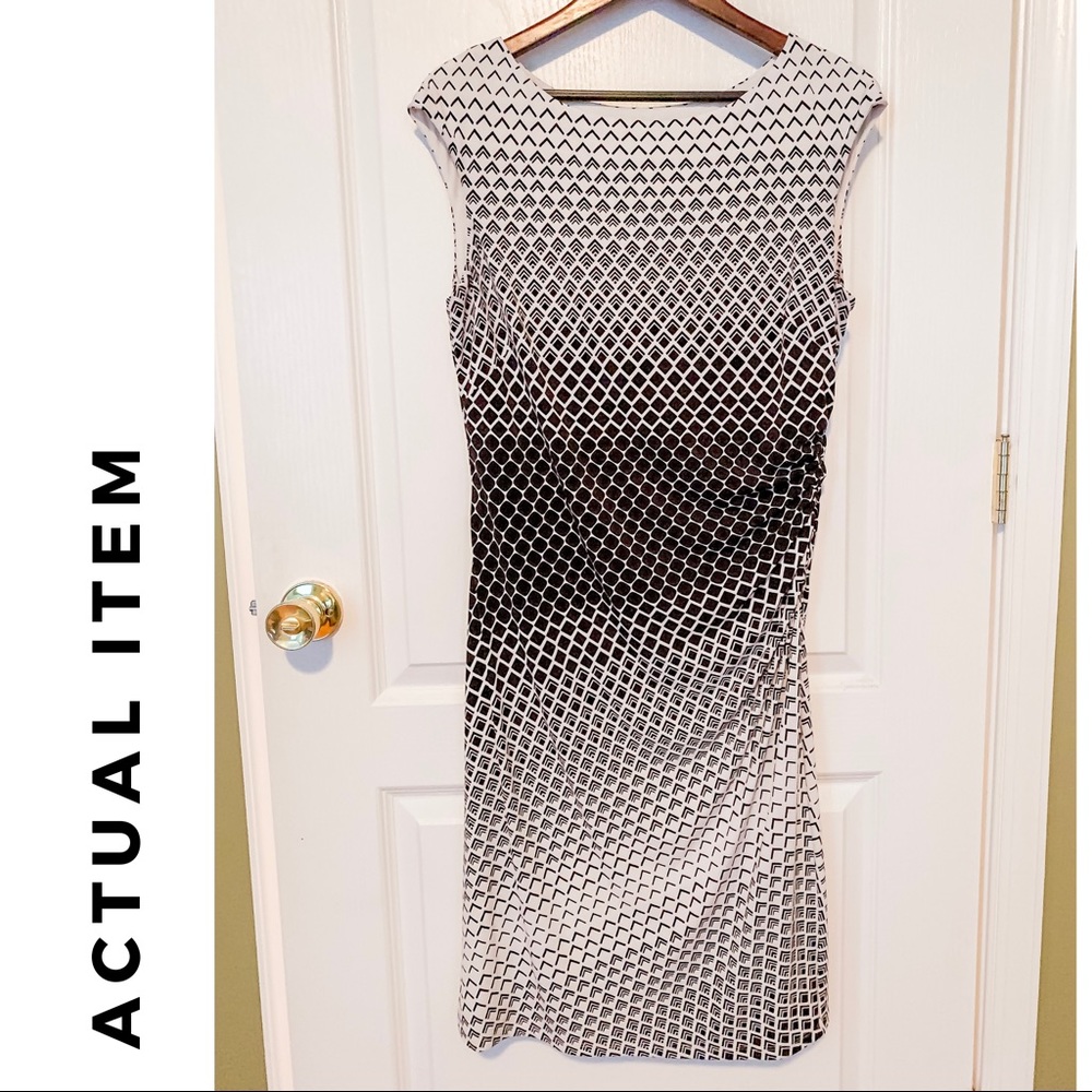 Beautiful midi geometric print dress
